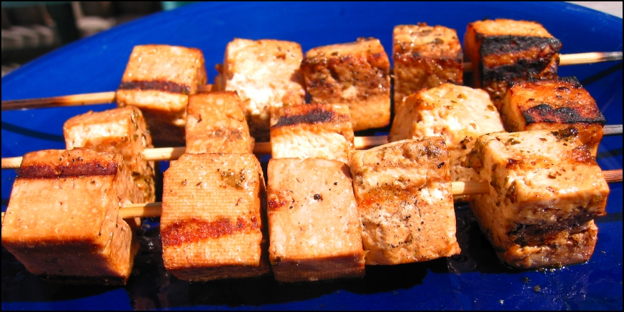 Grilled Marinated Tofu
